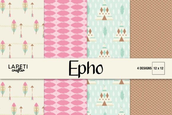 Boho Baby Digital Paper: A Soft and Stylish Addition to Your Creative Projects