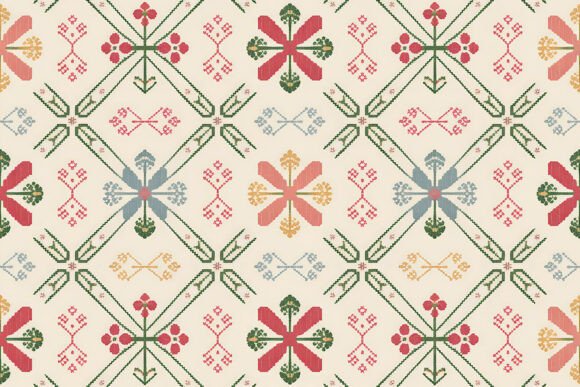 Folk Art Embroidery Pattern Design: A Timeless Blend of Tradition and Creativity
